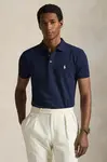 Polo tričko Polo Ralph Lauren pánské, vínová barva, 710941439