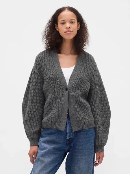 GAP žebrovaný cardigan
