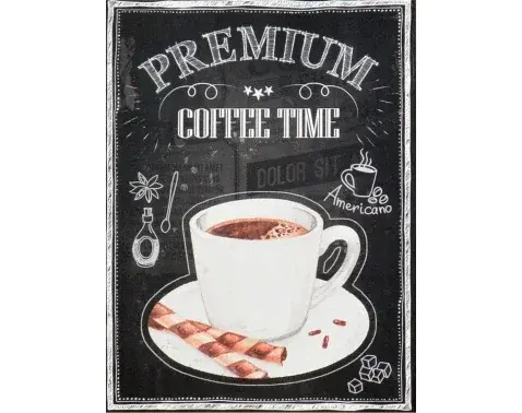 Obraz na plátne Coffee time, 30x40 cm%