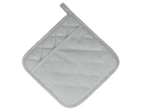 Kuchynská chňapka 22 cm, šedo-čierna%