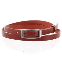 Dámsky kožený opasok červený - PB Mery 90