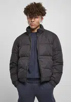 Cropped Puffer Jacket black
