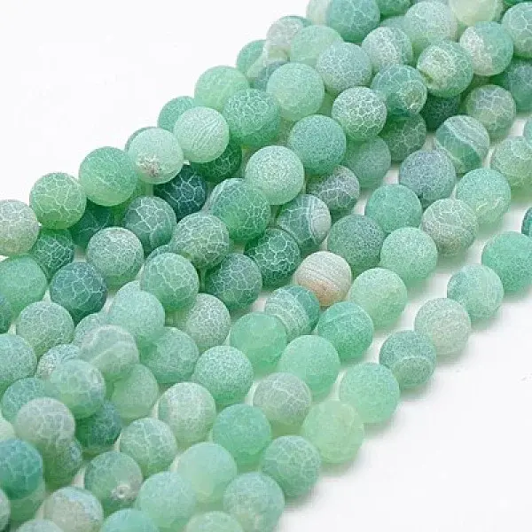 Natural Weathered Agate Beads Strands