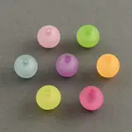 Frosted Acrylic Beads