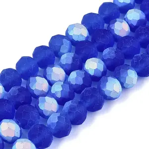 Transparent Glass Beads Strands