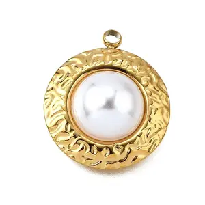 Plastic Pearl Pendants