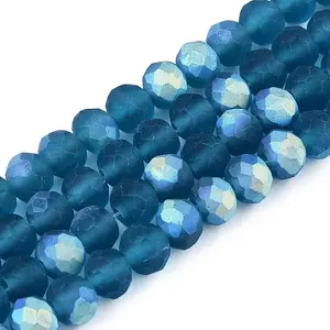 Transparent Glass Beads Strands