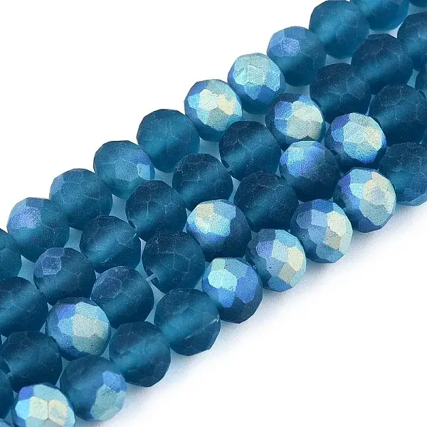 Transparent Glass Beads Strands