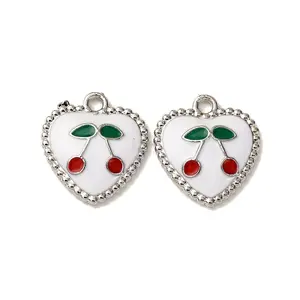 Alloy Enamel Pendants