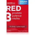 Cemio RED3 kapsle prostata, potence, vitalita 60 cps