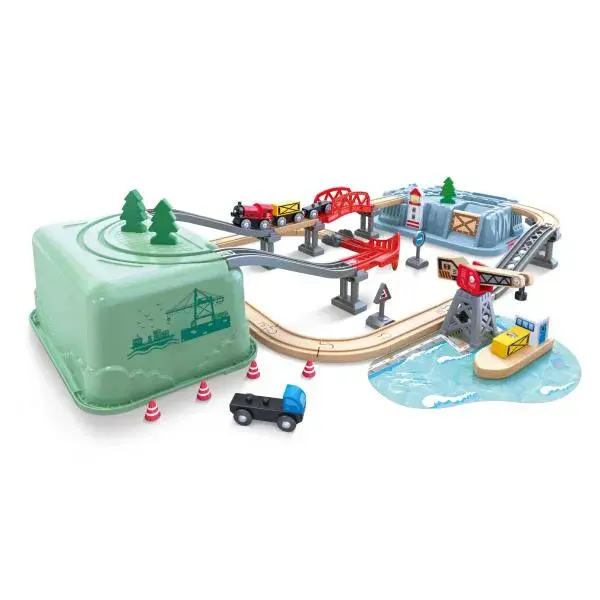 Vláčkodráha v boxu - Přístav