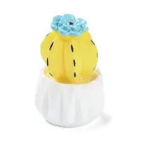 Resin Simulation Potted Cactus