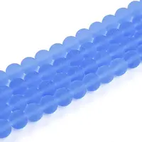 Transparent Glass Beads Strands