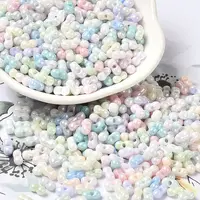 Opaque Colours Luster Glass Seed Beads