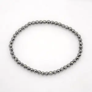 Non-Magnetic Hematite Stretch Bracelets