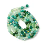 Electroplate Glass Beads Strands