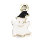 Halloween Rack Plating Brass Enamel Pendants