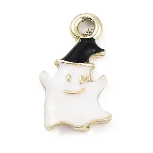 Halloween Rack Plating Brass Enamel Pendants