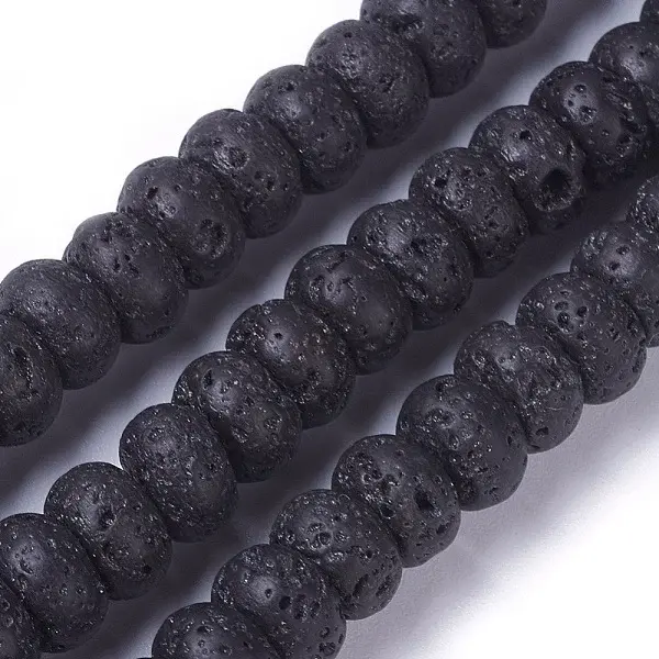 Natural Lava Rock Beads Strands