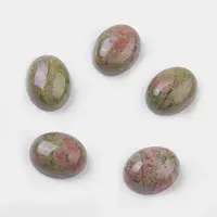 Natural Unakite Cabochons