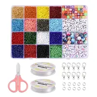 DIY Letter Bracelet Keychain Making Kit