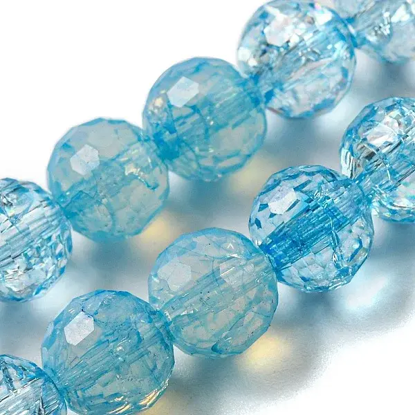 Baking Painted Glass Bead Strands