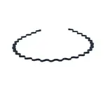 Hair Accessories Stainless Steel Wire Wavy Hair Band Findings