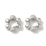 Rack Plating Brass & Cubic Zirconia Pendants