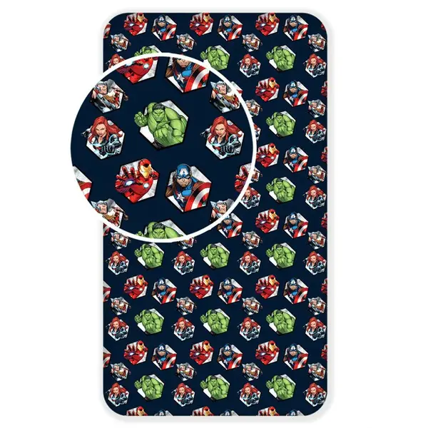 Dětské prostěradlo avengers 02 hrdinové