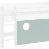 Závěs na vyvýšenou postel fairy - zelená