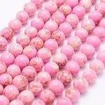 Synthetic Imperial Jasper Beads Strands