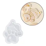 Christmas Theme DIY Silicone Pendant Molds