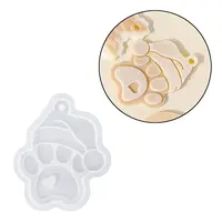 Christmas Theme DIY Silicone Pendant Molds