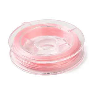 Flat Elastic Crystal String