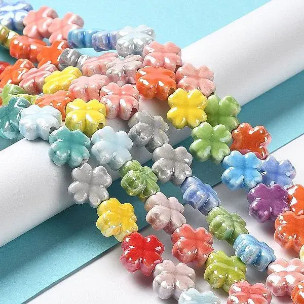 Handmade Porcelain Beads Strands