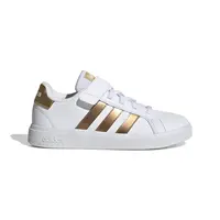 adidas Grand Court Sustainable Lifestyle Court Elastic Lace and Top Strap Shoes 30,5