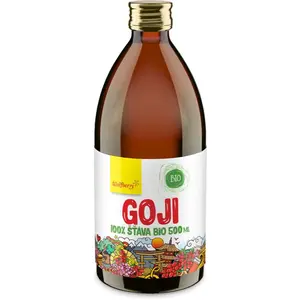 Wolfberry Goji šťáva BIO 100% šťáva v BIO kvalitě 500 ml