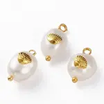 Natural Keshi Pearl Pendants
