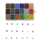 FGB 450G 18 Colors 12/0 Grade A Round Glass Seed Beads