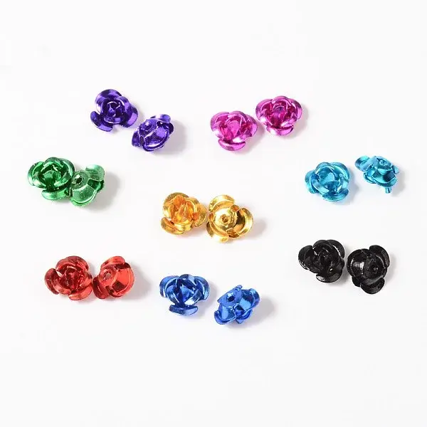 Flower Aluminum Beads
