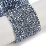 Electroplate Glass Beads Strands