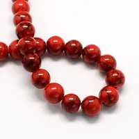 Dyed Synthetic Turquoise Gemstone Bead Strands