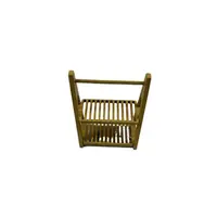 Wood Double-Layer Storage Rack