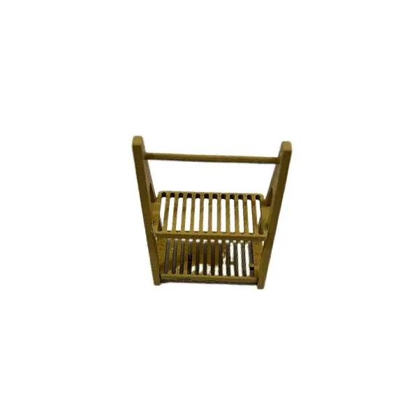 Wood Double-Layer Storage Rack