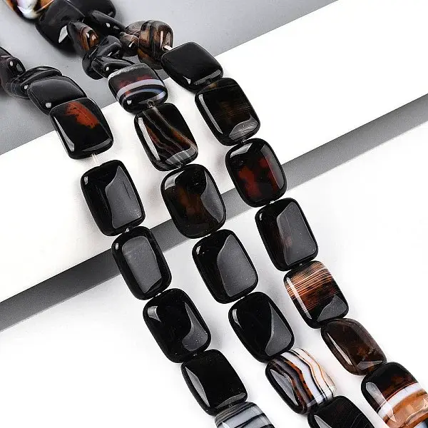 Natural Agate Beads Strands