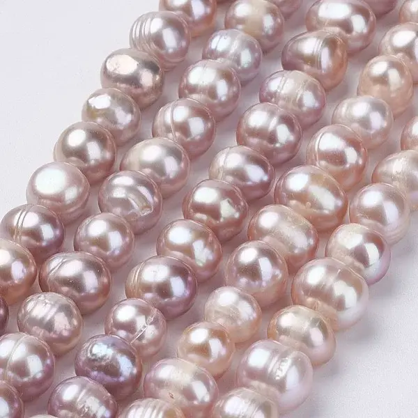 Natural Cultured Freshwater Pearl Beads Strands