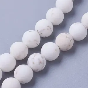 Natural Magnesite Beads Strands