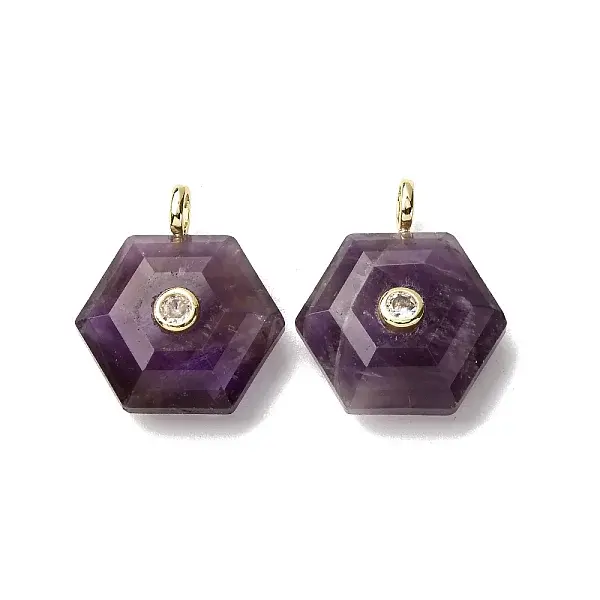 Natural Amethyst Pendants