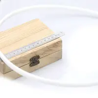 Plastic Macrame Wreath Floral Ring Hoop