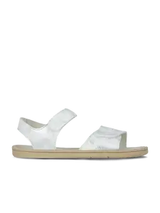 Dětské barefoot sandály Be Lenka Miami Kids - Off - White Sparkle